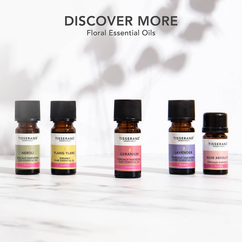 Tisserand Aromatherapy - Geranium Essential Oil - Ethically Harvested -