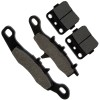 Caltric Front & Rear Brake Pads for Kawasaki KX85 KX