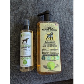 Natural Wunderz Pet Shampoo & Conditioner, Shed Free 2-in-1, Oatmeal and Honey, Hypoallergenic