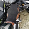 Motorcycle Double Layer Cushion Sunscreen and Waterproof Motorbike Seat Mat