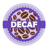 Decaf Coffee Shop Barista Labels, 20mm, 1000 Labels per Roll