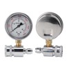 MIRIAM SONG High Pressure Washer Gauge with 3/8in Quick Connect