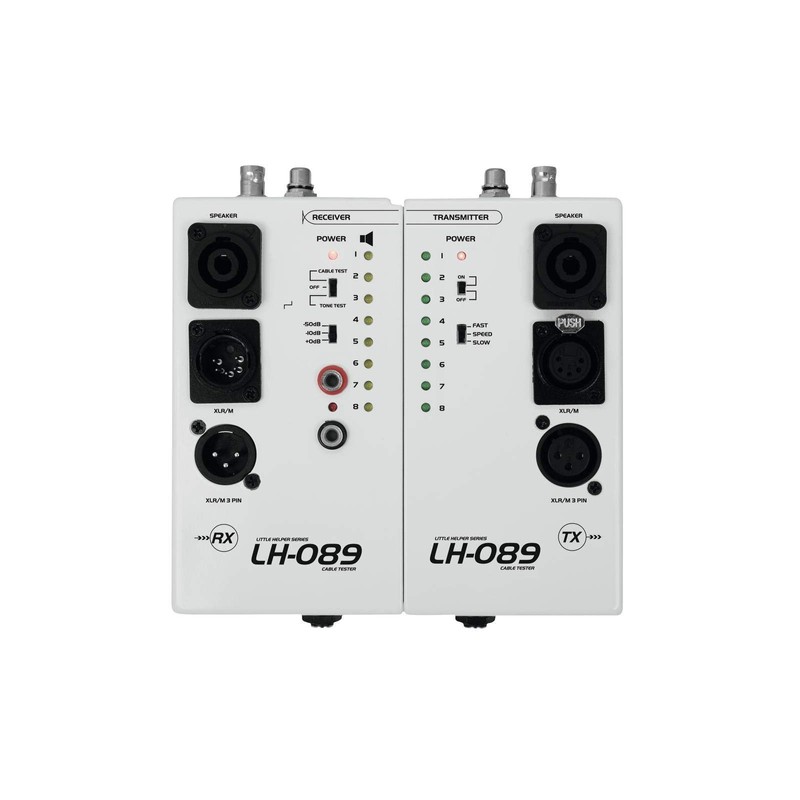Omnitronic LH-089 Cable Tester System | Tester (Separable) for XLR,