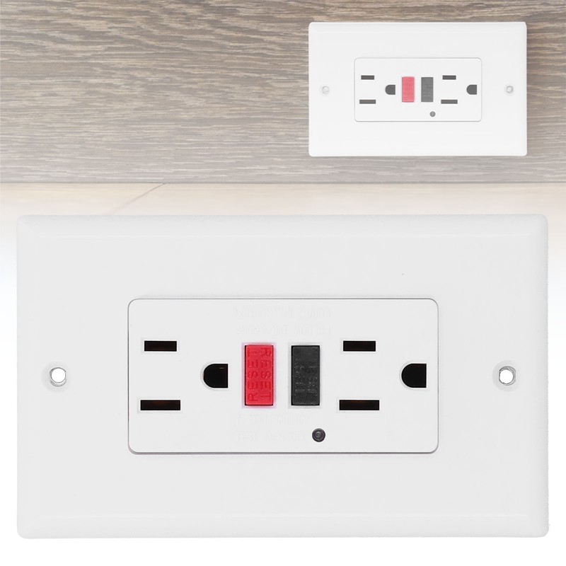 Wall Outlet American GFCI Smart Ground Fault Leakage Protection Socket