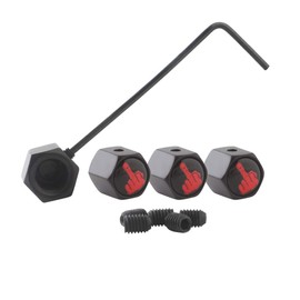 Qasim 4-teilige Ventilkappe - Metall-Reifenventil-Staubkappen für Auto, Fahrrad, Motorrad Reifenschaft Auto Rad Staubdichte Kappe