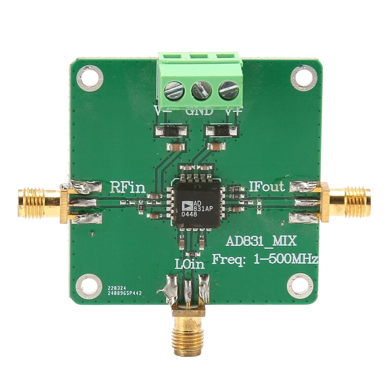 AD831 High Frequency RF Mixer Module Professional 0.1‑500MHz Single Chip