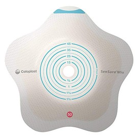 Sensura Mio Click Convex Flip 2-Piece Barrier, Pre-Cut 1-3/4", Blue (Box of 5)