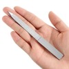 6 Pieces Diamond Nail File Stainless Steel Double Side Nail