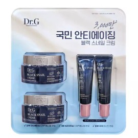 Sangpumsangseoseolmyeongchamjo 닥터지 블랙 스네일 크림 50ml 2개+40ml 1세트 Dr.G Black Snail Cream 50ml 2pcs + 40ml 1 set