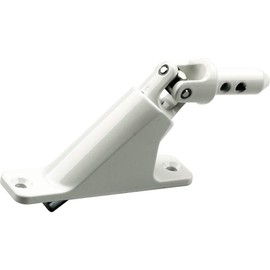 Schellenberg 11122 Joint Bearing Plate Crank-Operated shutters, Dimensions 23 x 85 mm, pin 12 mm, White, Winkel 90°