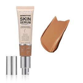 PHOERA Hydrating Serum Foundation,Makeup Base Foundation Hypoallergenic and Flawless Full Coverage.(N05 Tan)
