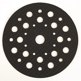 Mirka Pad Saver Ø 125mm, 5 Pieces, Black, Extra Fine Grit, Compatible with Random Orbital Sander, Protects Sanding Discs with Hook & Loop Coating, 8295511011