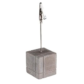 APS 71494 Supporto e supporto scolapiatti in calcestruzzo, 3 x 3 x 12 cm