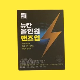 Newkan All-in-One Men's Up 20g x 15 Packets 1 Box Black Maca Arginine Night Watchman Men's Vitality Energy Highly Concentrated Liquid / 뉴칸 올인원 맨즈업 20g x15포 1박스 블랙마카 아르기닌 야관문 남성 활력 에너지 고농축 액상