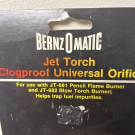 BernzOmatic  JT-684-C Universal Orifce for Jet Torches JT-681 & JT-682  NEW !!