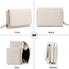 CHAOFANXI Women's Small Bifold Leather Purse for Women, Small and