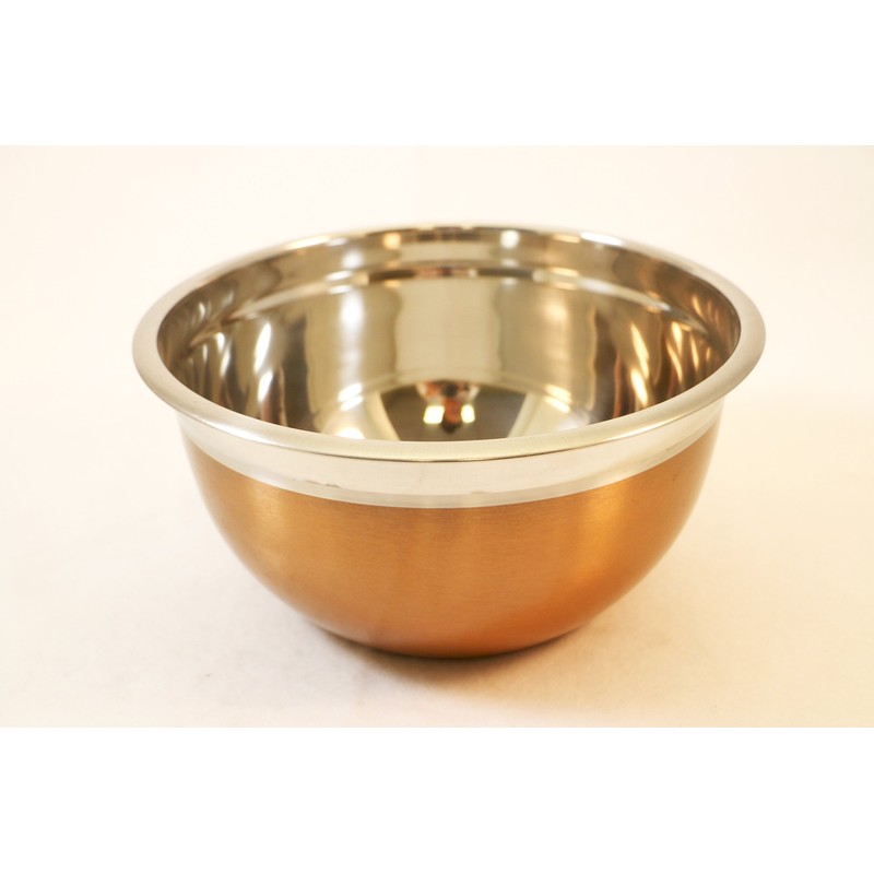ExcelSteel Copper Tone Stainless Steel Mixing Bowls (Set of 4)