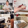 Cotton Pot Holders for Kitchen - MAQIHAN 4 pcs Square