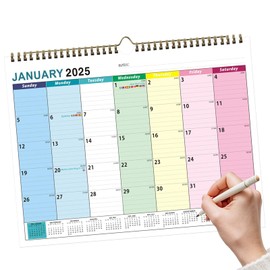 2025 Calendar Wall Calendar 2025 UK from January 2025 to December 2025 Month to View Calendar Family Planner for Family Kitchen Home