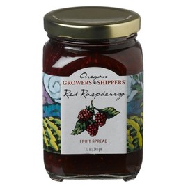 Oregon Growers, Red Raspberry Fruit Spread, 12 oz
