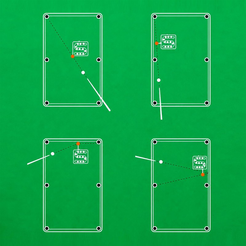 WINISH Billiard Training Tools & Billiards Training Aids, Portable Billiards