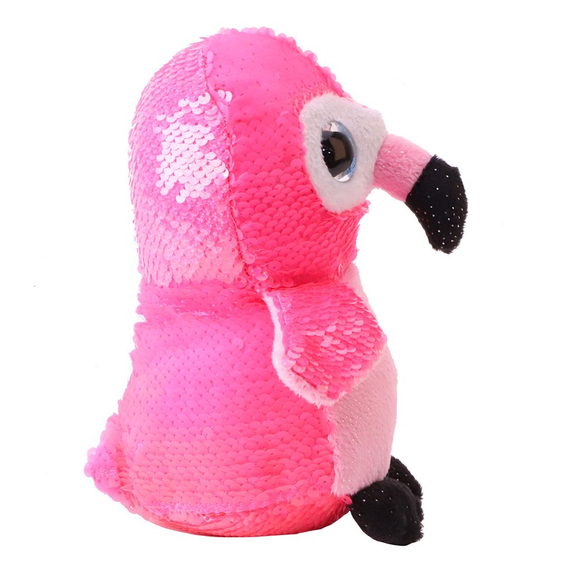 Toyland® 20cm Sequin Reveal Plush Toy (Flamingo)