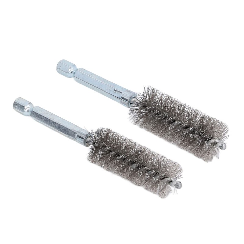 Walfront 6PCS Hole Cleaning Brushes Bore Brush Twisted Wire Cleaning