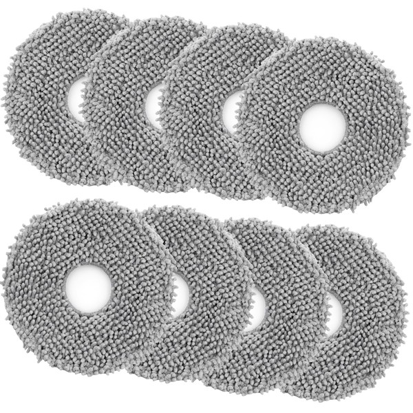 8Pack Microfiber Mop Cloth Pad Set for Q Revo, Qrevo