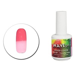 WAVEGEL Color Changing Nail Gel Polish - Mood Collection - #109 Paradise Polly I 0.5 Oz