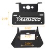 RANSOTO - Soporte para placa de matrícula Grom para motocicleta