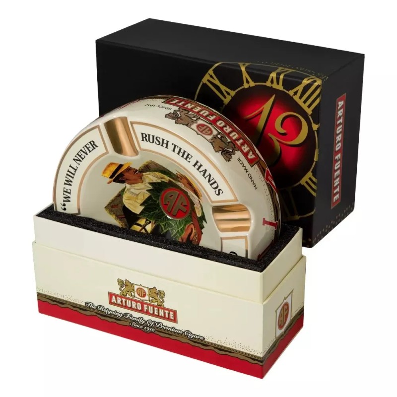Arturo Fuente Ceramic Cigar Ashtray - Cream