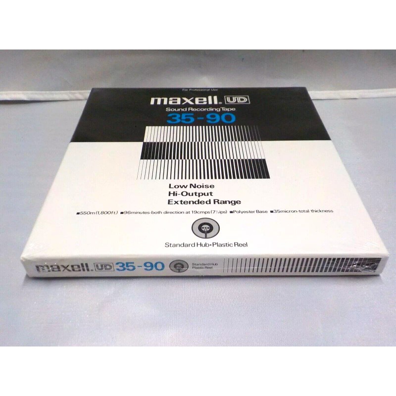 MAXELL UD SOUND RECORDING TAPE 35-90 NEW IN SEALED BOX