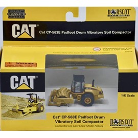 1/87 CAT CP-563E Pad Foot Drum Soil Compactor
