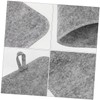 TOVINANNA 2pcs Portable Sauna Cushion Heat Insulation Mat Absorbent Diatomite