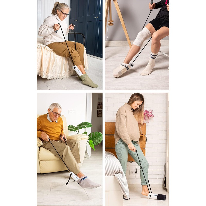 GEDRACKPMYN Sock Aid Device for Seniors, Easy On Easy Off