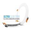 PARMIDA (12 Pack) 6 Inch Ultra-Thin LED Recessed Ceiling Light
