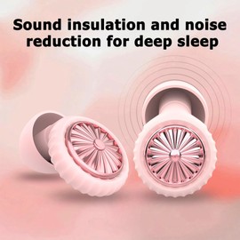Ear Plugs for Sleep – Soft Comfortable Noise-Canceling Reusable Earplugs for Sleeping Snoring and Loud Environments with 6 Ear Tips