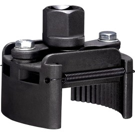 Baieasy Universal Oil Filter Wrench Set for 60mm-80mm, Adjustable Oil Filter Removal Tool Cap 1/2",Perfect Fits Small Medium-sized Spin-on Oil Filters