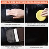 grpoche Leather Repair Kit, 200 g Leather Repair Cream, black