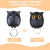 Llavero, Llaves de Búho con Diseño, 3 Soportes para Búho,