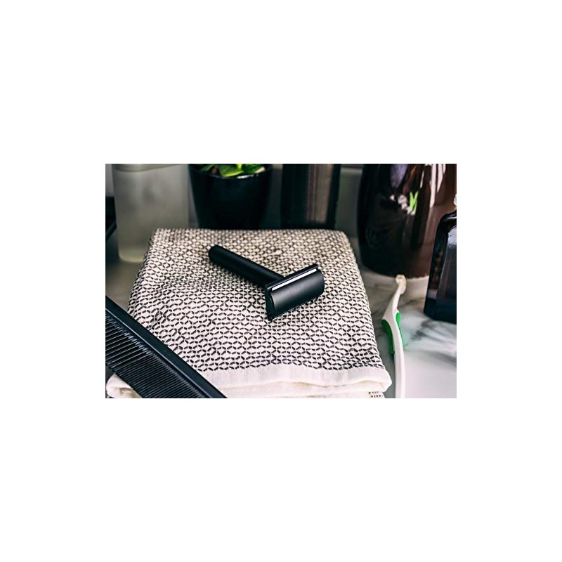 Aluminum Series - Double Edge Safety Razor (Deep Black)