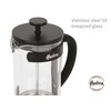 HUDSON French Press Cafetera y té, 9 tazas, negro