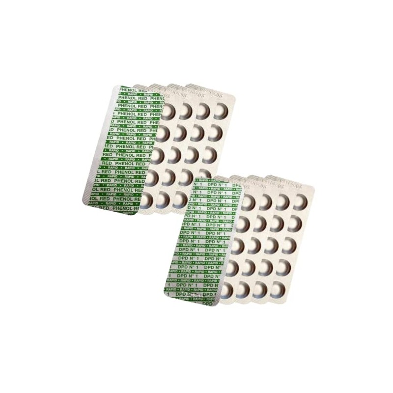 harren24 Test Tablets for Shake Testers (Rapid) for Chemical Water