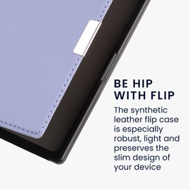 kwmobile Case Compatible with Kobo Aura Edition 1 Case - Cover for eReader with Magnetic Closure - Lavender