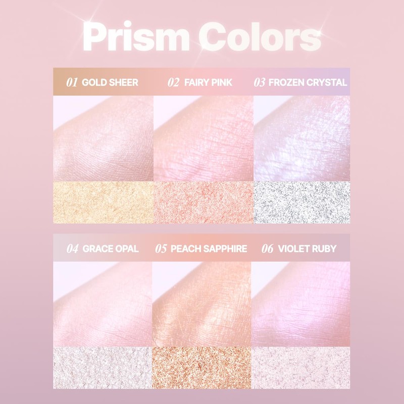 CLIO Prism Highlightr makeup, High Glossy Face Illuminator, Pearl Shimmer