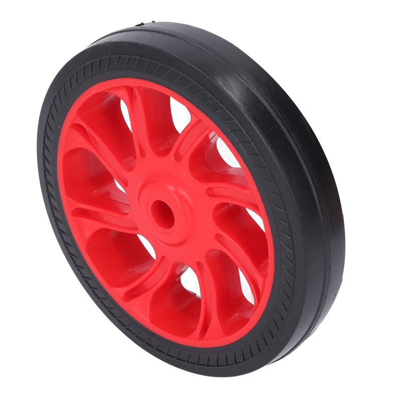 6in Compressor Wheels Replacement Set, 2Pcs 12mm Rubber Wheels for