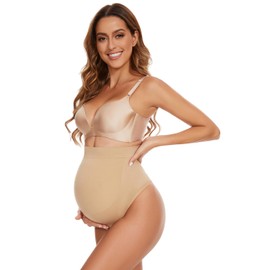 KUNINDOME Maternity Panties, Nude, X-Large