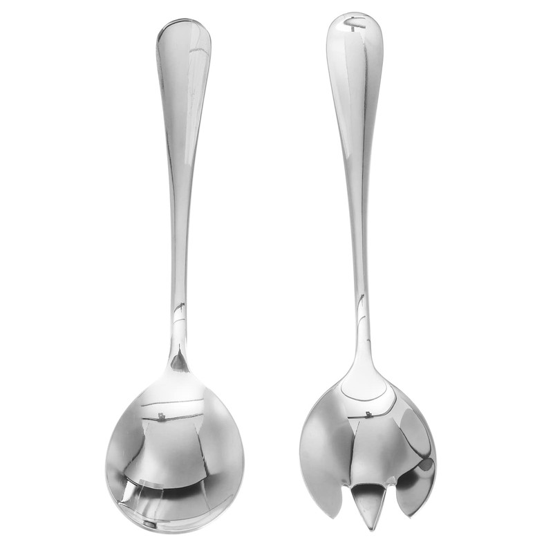 Gatuida Salad Servers, Stainless Steel Salad Serving Set, Salad Servers,