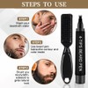 Beard Filler Pen, Beard Filler Pen with Beard Brush, Effective