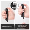 RHOS Carbon Retractable Rat Tail Comb for Parting and Styling,